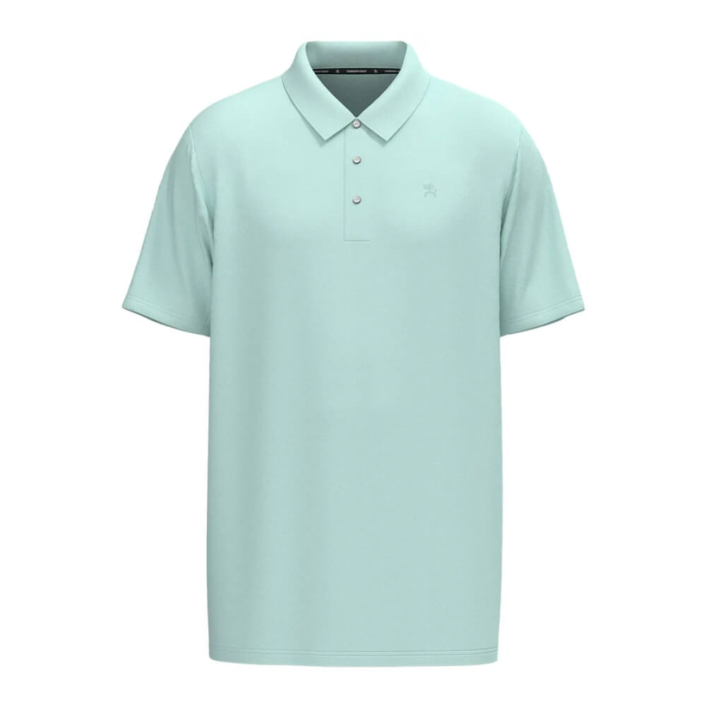 Hooey Mens "The Drive" Polo Shirt Aqua - HP2602AQ