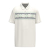 Hooey Mens "The Drive" Polo Shirt Cream w/ Multi-Color Aztec - HP2602CRAZ