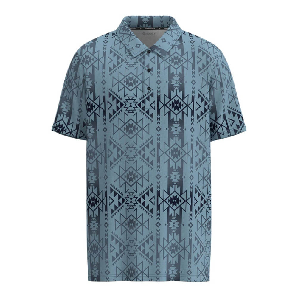 Hooey Mens "The Weekender" Aztec Polo Shirt