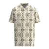Hooey Mens "The Weekender" Polo Shirt Tan/Aztec - HP2601TNAZ