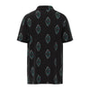 Hooey Mens "The Weekender" Turquoise Aztec Polo Shirt