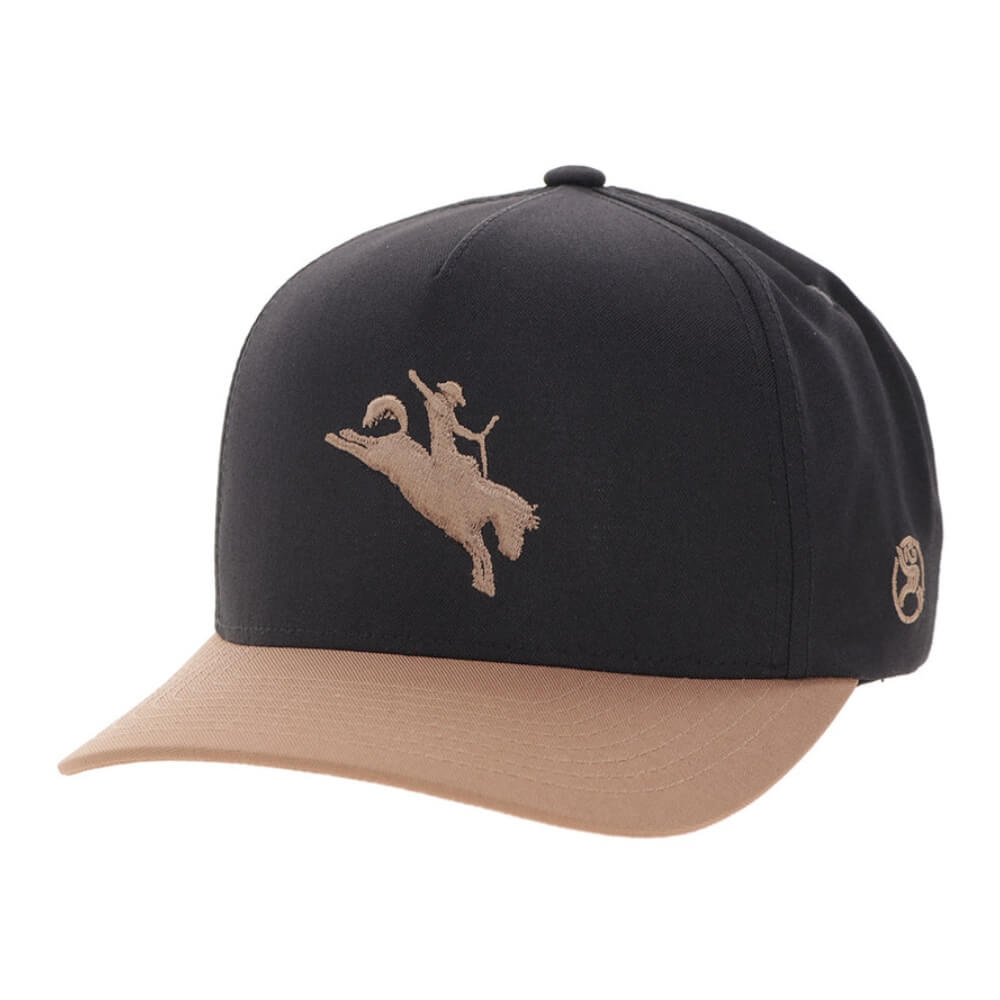 Hooey Mens "Whit" Cap Black/Tan - 4047T-BKTN