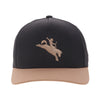 Hooey Mens "Whit" Cap Black/Tan - 4047T-BKTN