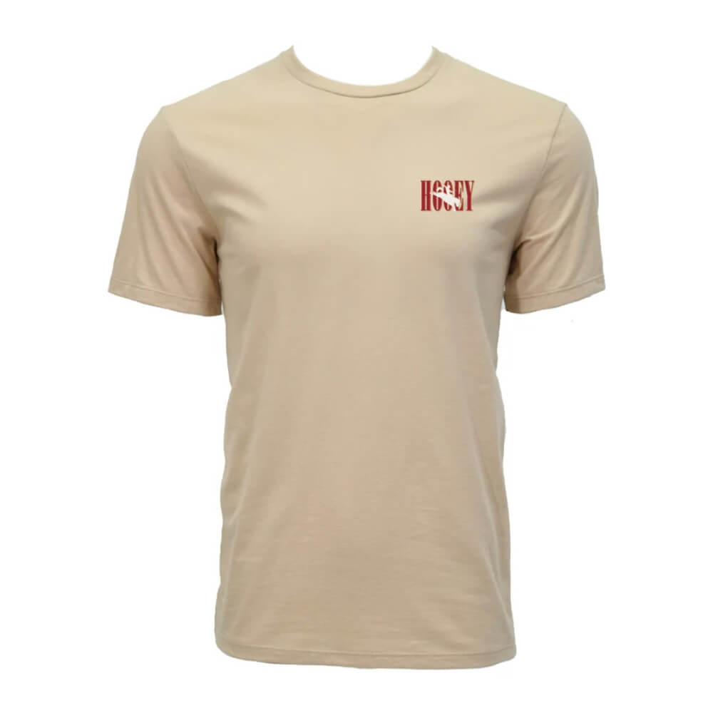 Hooey Mens "Wild Ride" T-Shirt Tan - HT2672TN