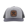 Hooey Mens "Zenith" Cap Grey - 2524T-GY