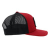 Hooey Mens "Zenith" Red/Black Cap - 2224T-RDBK