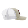 Hooey Mens "Zenith" Serape Patch Cap Tan/White - 2524T-TNWH