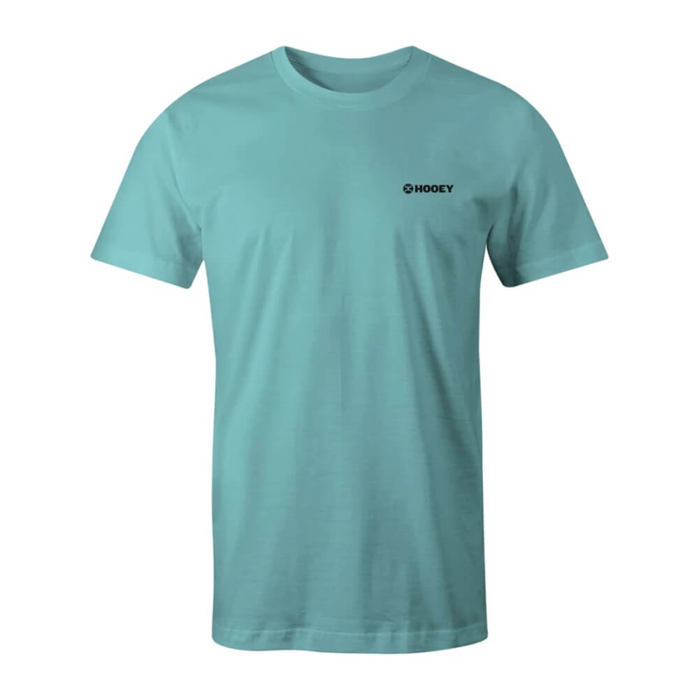 Hooey Mens "Zenith" Turquoise T-Shirt