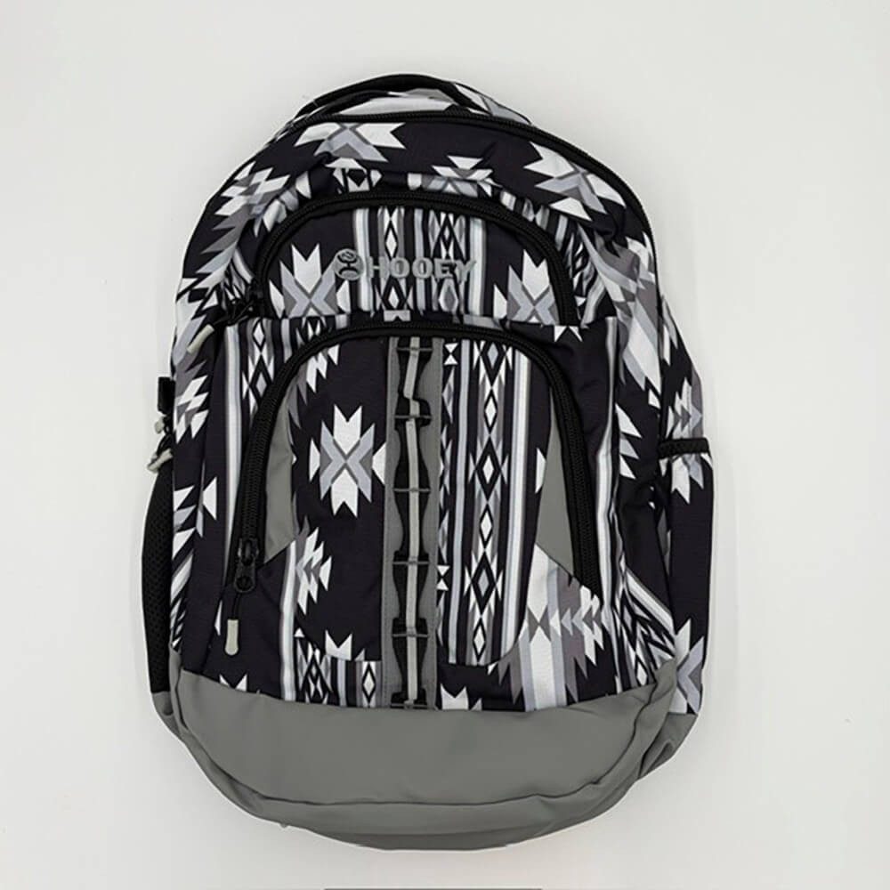 Hooey Ox Aztec Print Backpack Black - BP2603AZBK