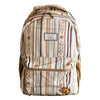 Hooey Recess Backpack Cream/Stripe - BP2601CRST