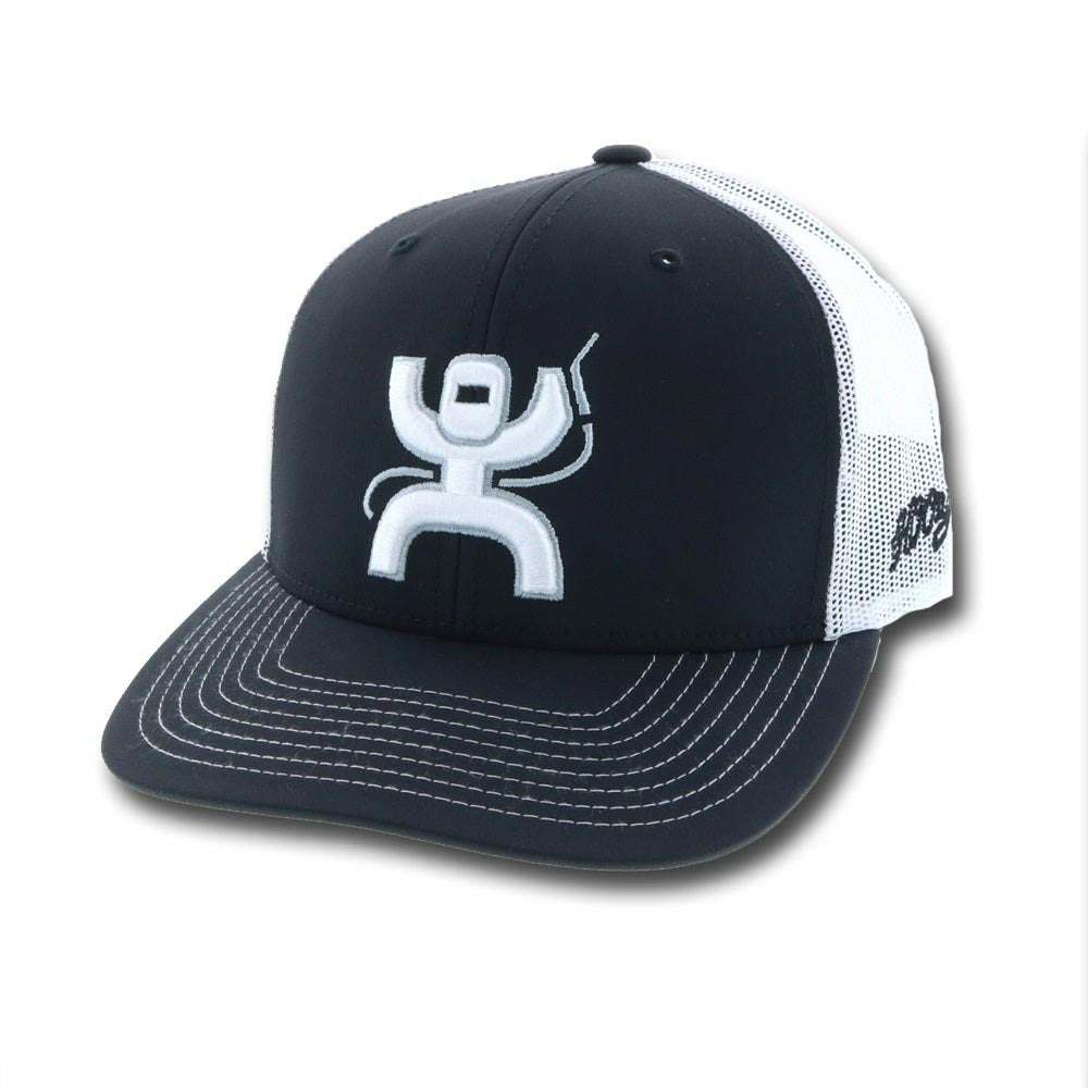 Hooey Black/White Logo Cap