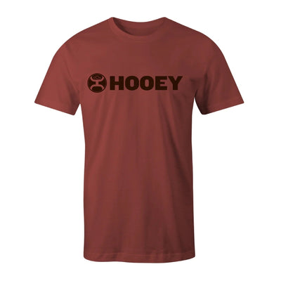 Hooey Mens Lock-Up Crimson T-Shirt