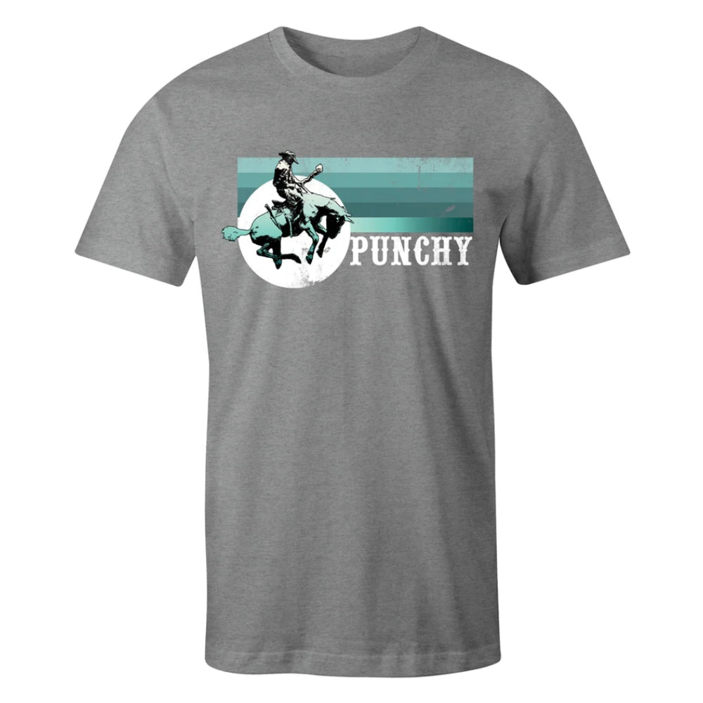Hooey Mens "Punchy" Grey T-Shirt