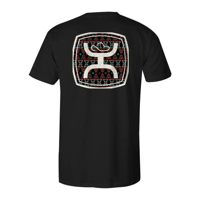 Hooey Mens "Zenith" Black Aztec T-Shirt