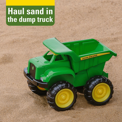 John Deere Kids 2 Pack Sandbox Vehicle Toy Set 