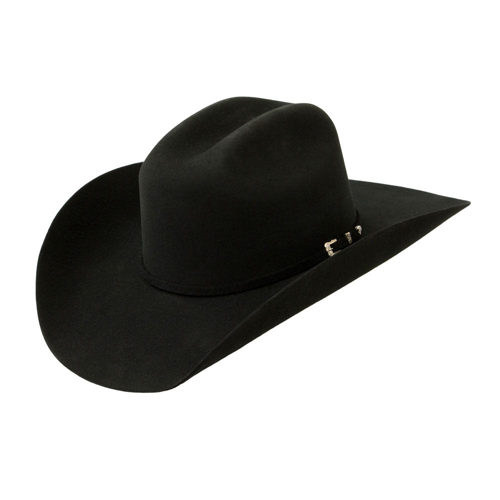 Justin Mens 3X Dixon Felt Hat Black - JF0330DIXON-BLK