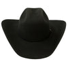 Justin 3X Dixon Felt Hat - Black - JF0330DIXON-BLK