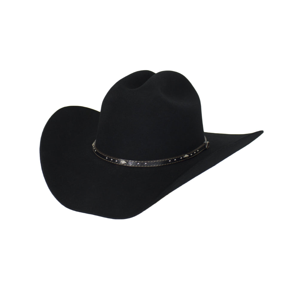 Justin Mens 2X Black Hills Felt Hat - JF0242BLKHILLS2X