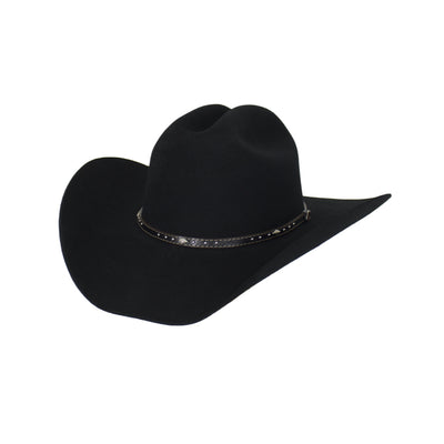 Justin Mens 2X Black Hills Felt Hat - JF0242BLKHILLS2X