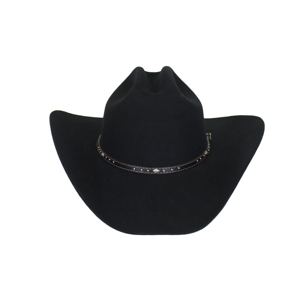 Justin Mens 2X Black Hills Felt Hat - JF0242BLKHILLS2X