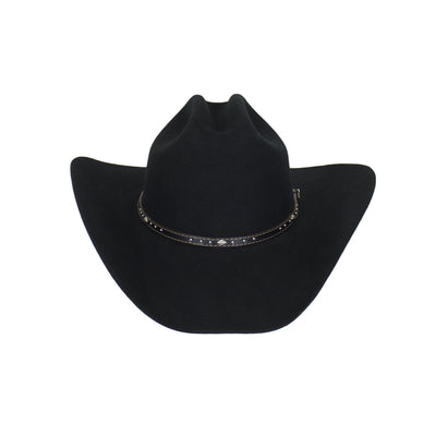 Justin Mens 2X Black Hills Felt Hat - JF0242BLKHILLS2X