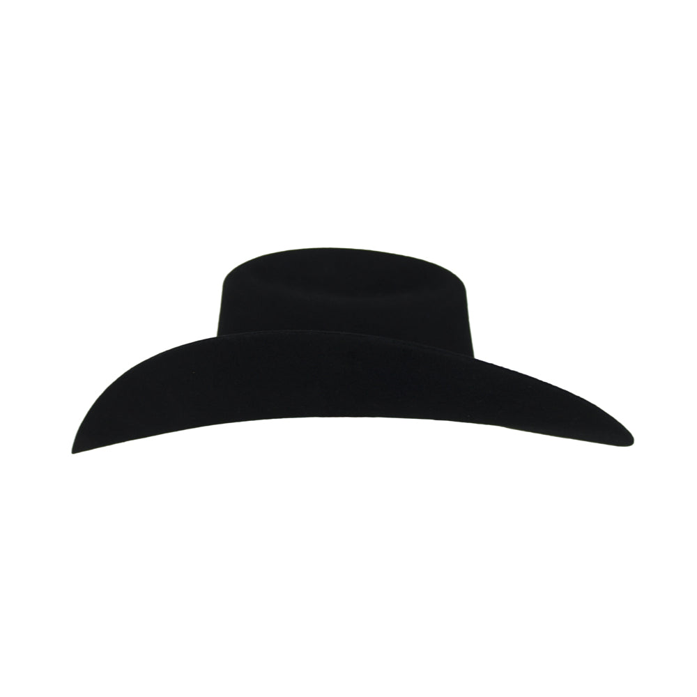 Justin Mens 2X Black Hills Felt Hat - JF0242BLKHILLS2X