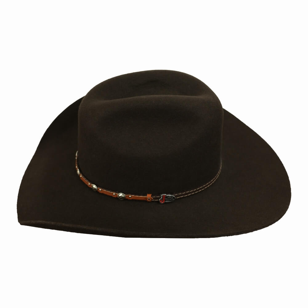 Justin Mens 2X Buster Felt Hat