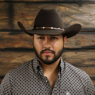 Justin Mens 2X Buster Felt Hat