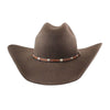 Justin Mens 2X Buster Felt Hat - JF0230DBUST-CHOCO