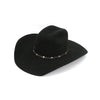 Justin Mens 2X Buster Premium Felt Hat - JF0230DBUST-BLK