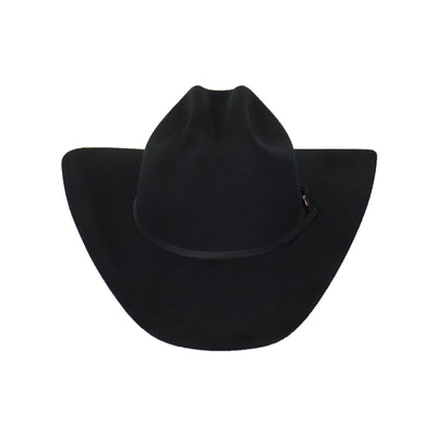 Justin Mens 2X Roper Felt Hat - JF0242ROPER-BLK