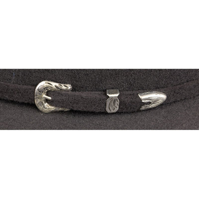 Justin Mens 3X Felt Hat - JF0330DENTON-SMOKE