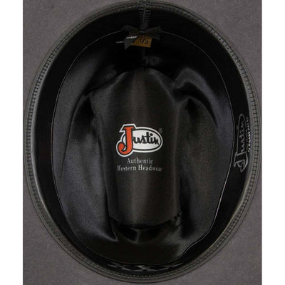 Justin Mens 3X Felt Hat - JF0330DENTON-SMOKE