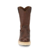 Justin Mens Axe 10" Wedge Work Boots Light Brown - WK4908