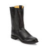 Justin Mens Jackson 10" Roper Boots Black - 3133
