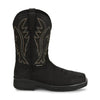 Justin Mens Nitread 11" Waterproof Nano Comp Toe Work Boots Black - CR3208