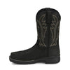Justin Mens Nitread 11" Waterproof Nano Comp Toe Work Boots Black - CR3208