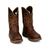 Justin Mens Oilpatch 11" Waterproof Comp Toe Work Boots Tan - WR4149