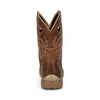 Justin Mens Oilpatch 11" Waterproof Comp Toe Work Boots Tan - WR4149