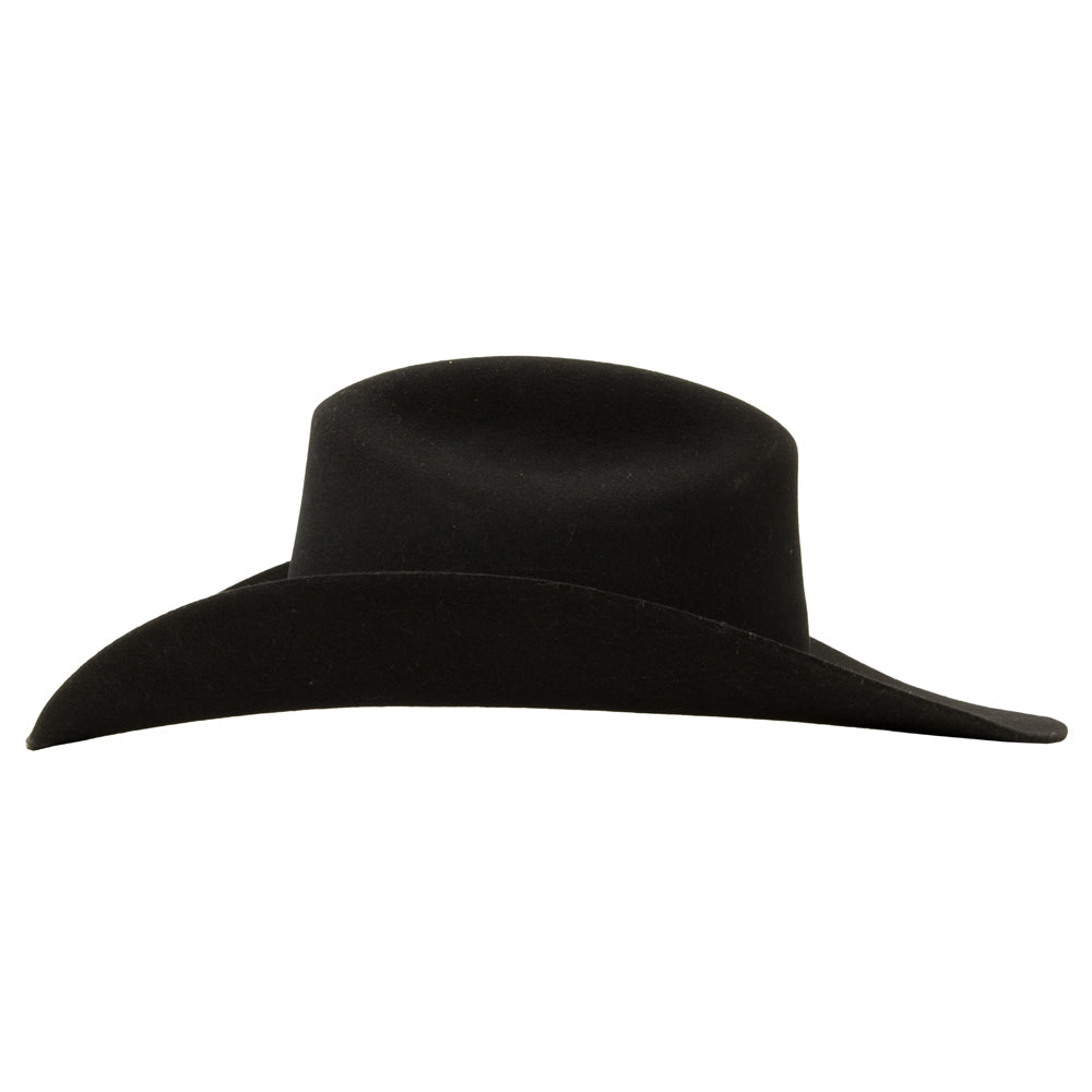 Justin Mens Rodeo 3X Felt Hat - JF0342RDEO-BLK