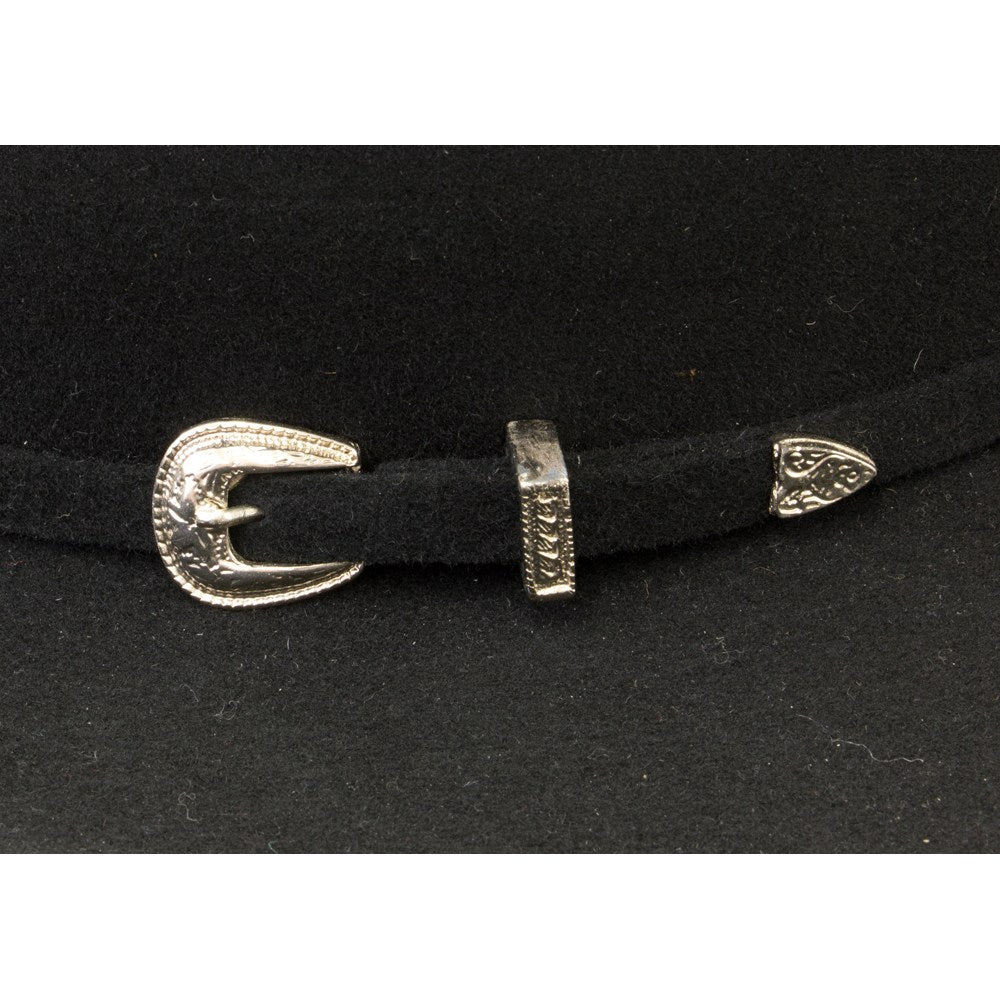 Justin Mens Rodeo 3X Felt Hat - JF0342RDEO-BLK