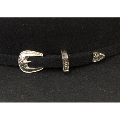 Justin Mens Rodeo 3X Felt Hat - JF0342RDEO-BLK