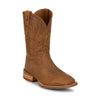 Justin Mens Rustle 11" Western Boots Chestnut Brown - OL7331