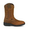 Justin Mens Trencher 11" Waterproof Steel Toe Boots Brown - PD4067