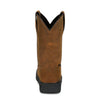 Justin Mens Trencher 11" Waterproof Steel Toe Boots Brown - PD4067