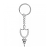 Justin Silver Spur Keychain