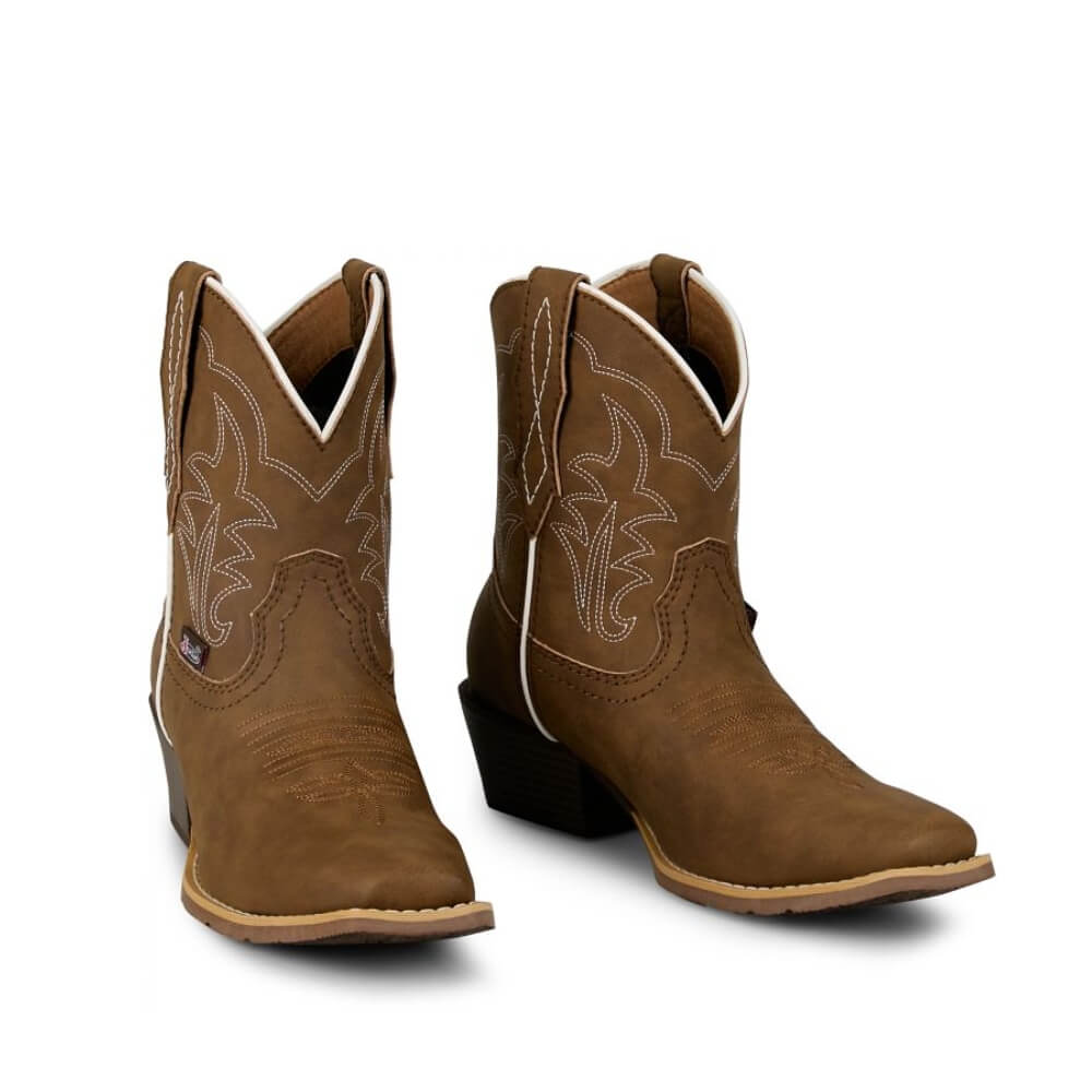 Justin Womens Dee 7" Western Boots Brown - GY9511