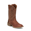 Justin Womens Halter 11” Western Boots Roasted Cognac - SE2800