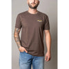 Kimes Ranch Mens Bar Doors T-Shirt Espresso - BARDOORSTEE