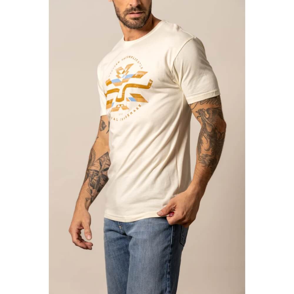 Kimes Ranch Mens Circular Serape Short Sleeve T-Shirt - CIRCULARSERAPETEE
